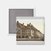 Aimant Hofbrauhaus, Munich, Bavière, Allemagne classique  (Recto/Verso)