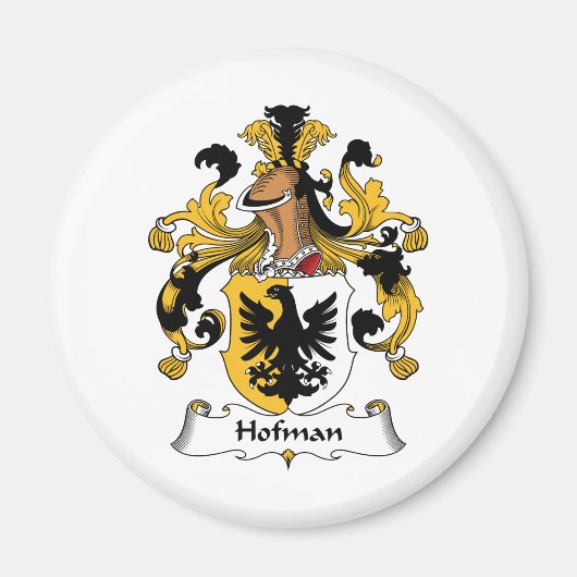 Aimant Hofman Family Crest (Devant)