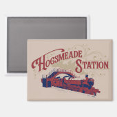 Aimant HOGSMEADE Station Vintage Graphisme (Recto/Verso)