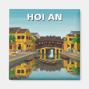 Aimant Hoi An Vietnam Pont couvert japonais Voyage