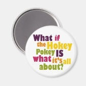 Aimant Hokey Pokey (Recto/Verso)