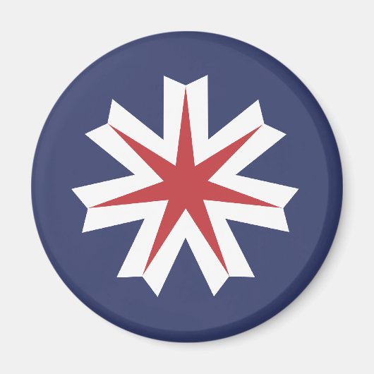 Aimant Hokkaido, Japon (Devant)