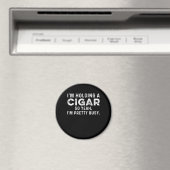 Aimant Holding Cigar Smoker Humidor Tobacco Cigars Lover (In Situ (Lave-vaisselle))