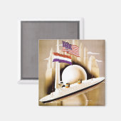 Aimant Holland America Line New York (Recto/Verso)