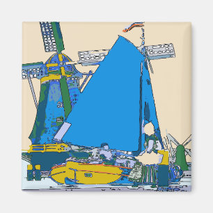 Aimant Holland, Dutch Blue,