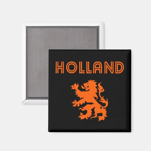 Aimant Holland Retro (Recto/Verso)