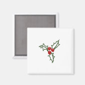 Aimant Holly (Recto/Verso)