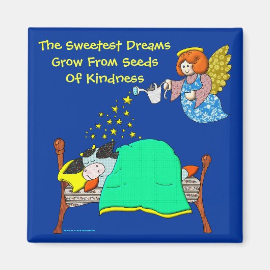 Aimant Holly Cow, "Sweet Dreams" (Devant)