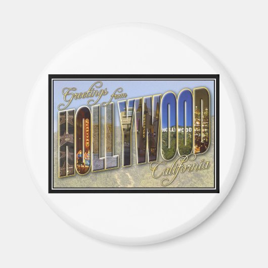 Aimant hollywood (Devant)