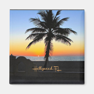 Aimant Hollywood, Floride - soleil tropical