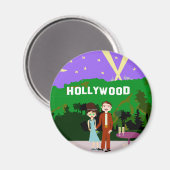 Aimant Hollywood Romance (Recto/Verso)