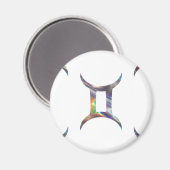 Aimant hologramme Gemini (Recto/Verso)