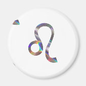 Aimant hologramme Leo (Devant)