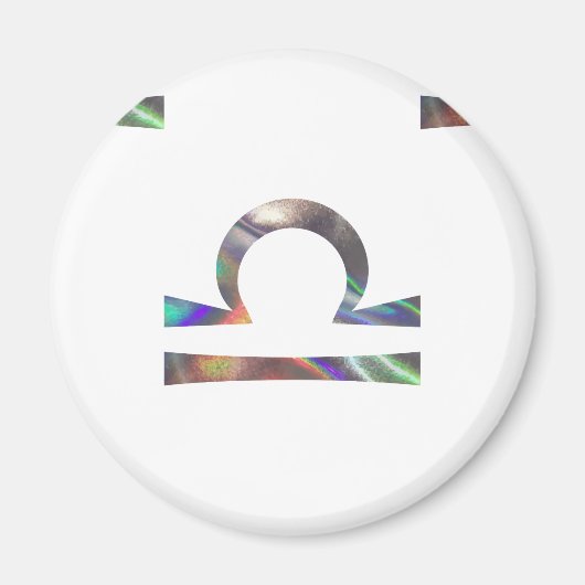 Aimant hologramme Libra (Devant)