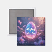 Aimant Holographic Neon Easter Egg Card (Recto/Verso)