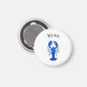 Aimant Homard Bleu (Recto/Verso)