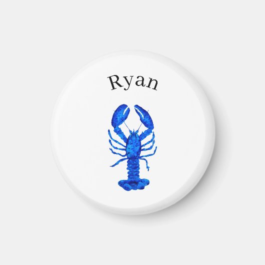 Aimant Homard Bleu (Devant)
