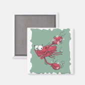 Aimant Homard effrayé (Recto/Verso)