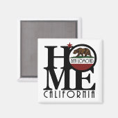 Aimant HOME Ben Lomond CA (Recto/Verso)