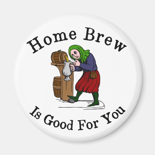 Aimant Home Brew est bon pour vous (Devant)