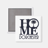 Aimant HOME Dorchester SC (Recto/Verso)