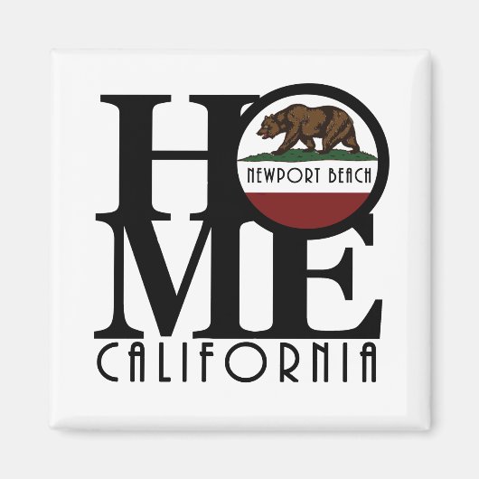 Aimant HOME Newport Beach (Devant)