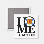 Aimant HOME Nouvelle-Écosse (Recto/Verso)