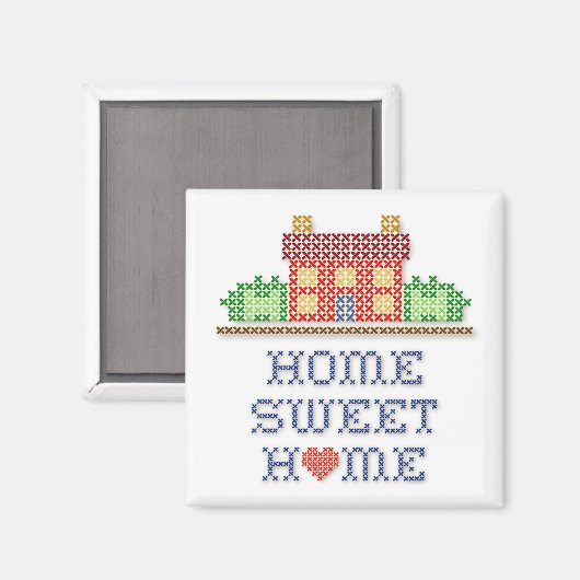 Aimant Home Sweet Home (Recto/Verso)