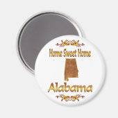 Aimant Home Sweet Home Alabama (Recto/Verso)