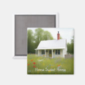 Aimant Home Sweet Home Ménage domestique (Recto/Verso)