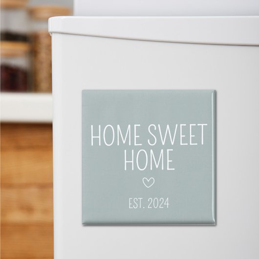 Aimant Home Sweet Home Nouveau propriétaire