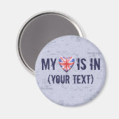 Aimant Home Town Heart (Recto/Verso)