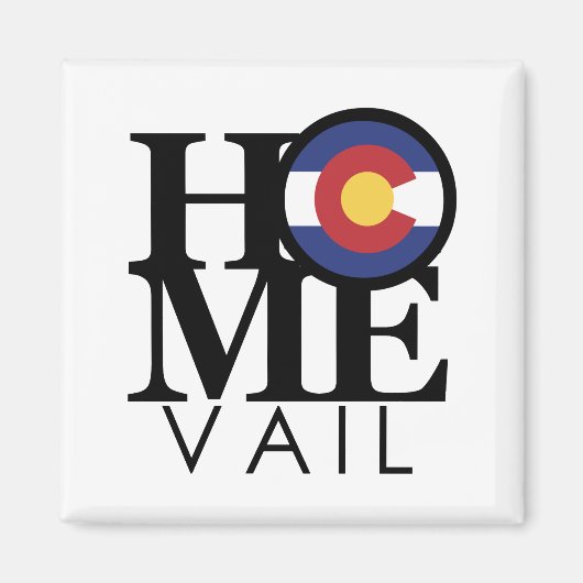 Aimant HOME Vail Colorado (Devant)