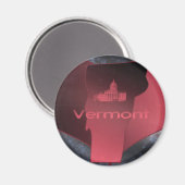 Aimant Home Vermont (Recto/Verso)