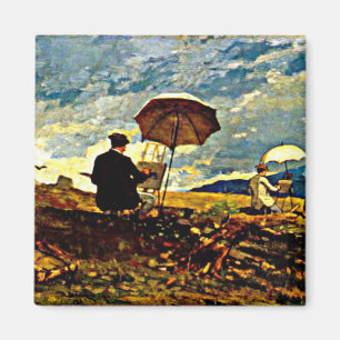 Aimant Homère : Artistes Sketching in the White Mountains