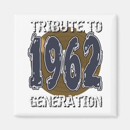 Aimant Hommage à la génération 1962 (Devant)
