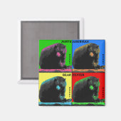 Aimant Hommage au miel - Denise Beverly (Recto/Verso)