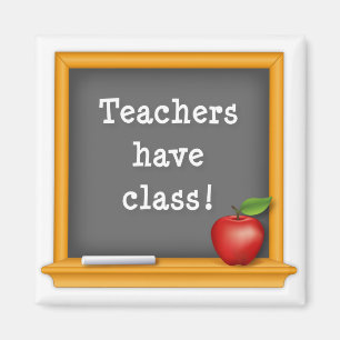 Aimant Hommage de l'enseignant :