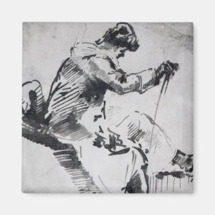 Aimant Homme assis par de Joseph Mallord William Turner