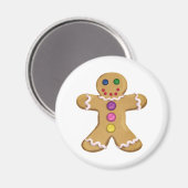 Aimant Homme de gingembre (Recto/Verso)