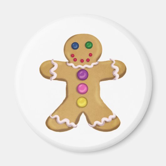 Aimant Homme de gingembre (Devant)