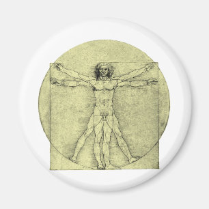 Aimant Homme de Vitruvian