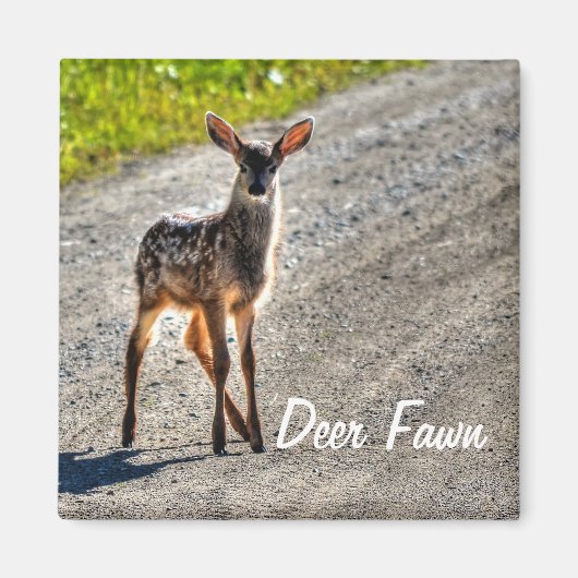 Aimant Homme Deer Faune Faune Animal Design (Devant)