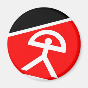 Aimant Homme d'Indalo de région d'Almeria de l'Espagne