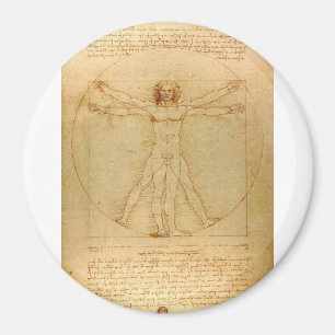 Aimant Homme vitruvien par Leonardo da Vinci