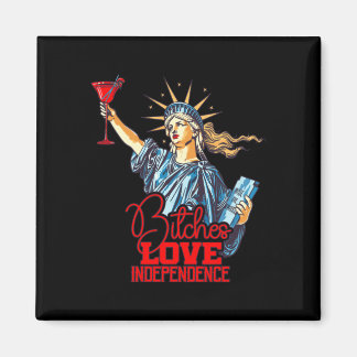Aimant Hommes aiment la liberté statue de la liberté paro