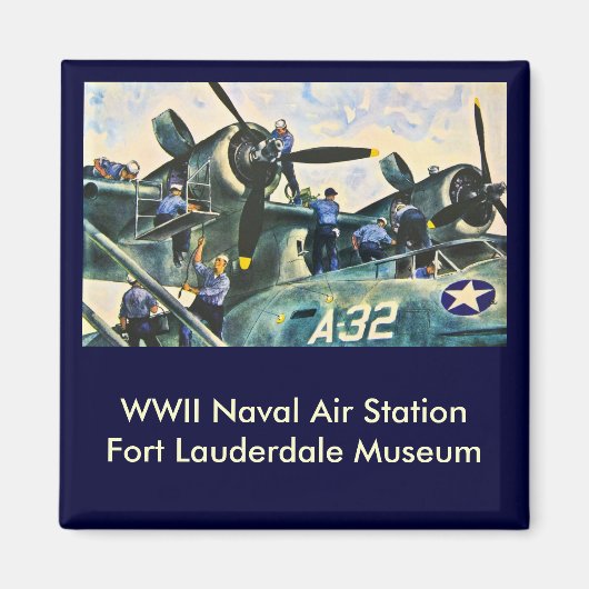 Aimant Hommes au travail (Devant)