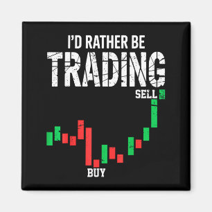 Aimant Hommes femmes cool bourse trader jour de négociati