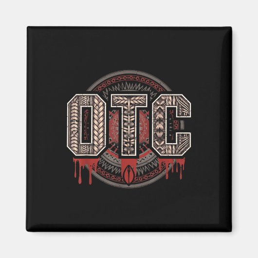 Aimant Hommes Femmes Enfants Otc Sanglage Lutte Fan Romai (Devant)