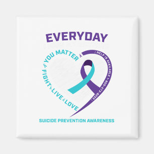 Aimant Hommes Femmes Prévention des problèmes Frère Suici